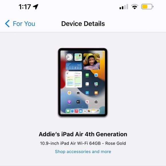 iPad Air 4th Generation with Apple Pencil and accessories - Picture 5 of 7